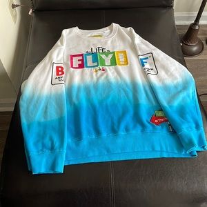 Sweatsuit top and bottom